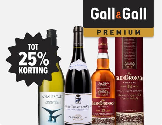Premium deals tot 25% korting. Speciaal afgeprijsd voor gall & gall premium